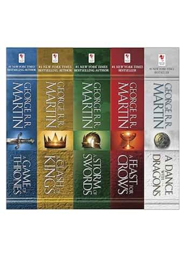 George R. R. Martin's A Game of Thrones 5-Book Boxed Set (Song of Ice and Fire Series): A Game of Thrones, A Clash of Kings, A Storm of Swords, A Feast for Crows, and A Dance with Dragons - Image 3